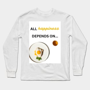 Breakfast tshirt Long Sleeve T-Shirt